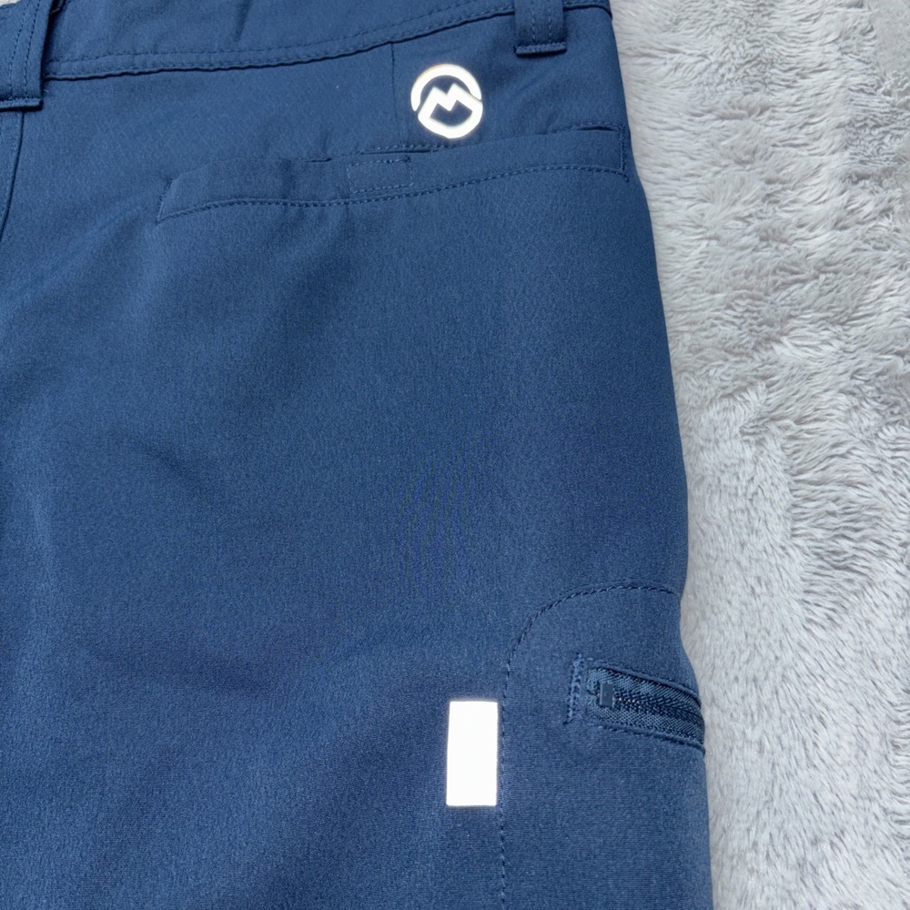 Magellan Shorts  Blue Outdoors Fish Gear Water-Repellant Mesh Pockets 32 - Picture 7 of 8